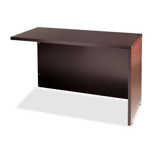 Lorell LLR87806 Mahogany Hardwood Veneer Desk Collection