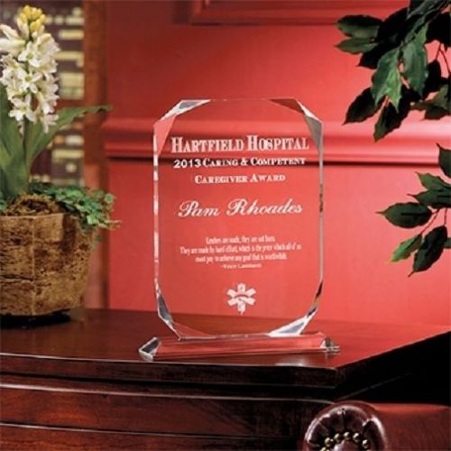 Health Care Logistics YWA112 Faceted Award,-1 Each