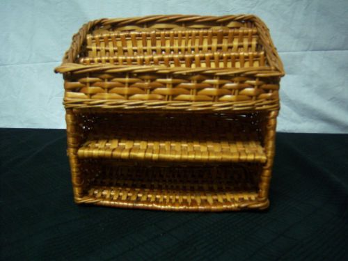 Wicker Organizational Basket for Your Office