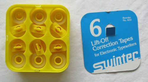 Box of 6 Swintec Lift-Off Correction Tapes NEW