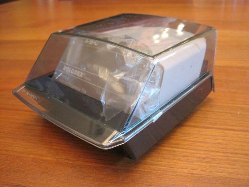Rolodex S310C Petite Covered Card File - UNUSED - 250 card capacity with refill