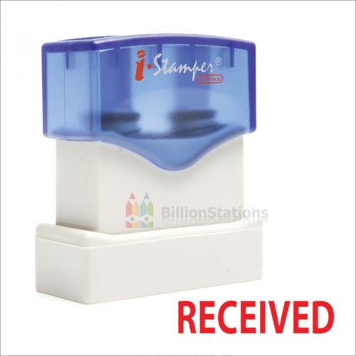 +++High Quality+++ RUBBER STAMP I-STAMPER RUBBER STAMP SELF-INKING &#034;RECEIVED&#034;