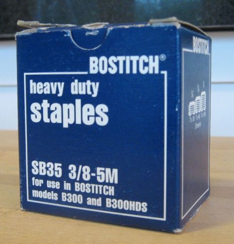 Bostitch 3/8&#034; Heavy Duty Staples box of 5,000