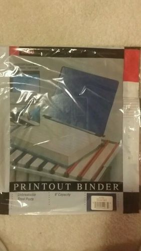 ACCO Dark Blue Print Out Binder Size 14-7/8&#034; x 11&#034; 54073 - Lot of 3