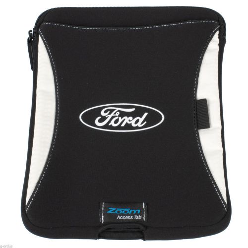 Ford motor company ipad ipad 2 technology case with zipper and faux fur lining! for sale