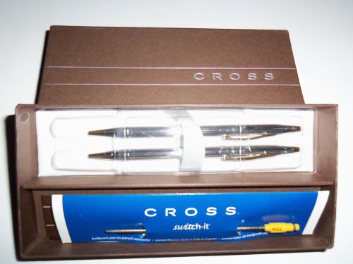 Pen/Pencil Set Cross Classic Century Ballpoint, Black Ink