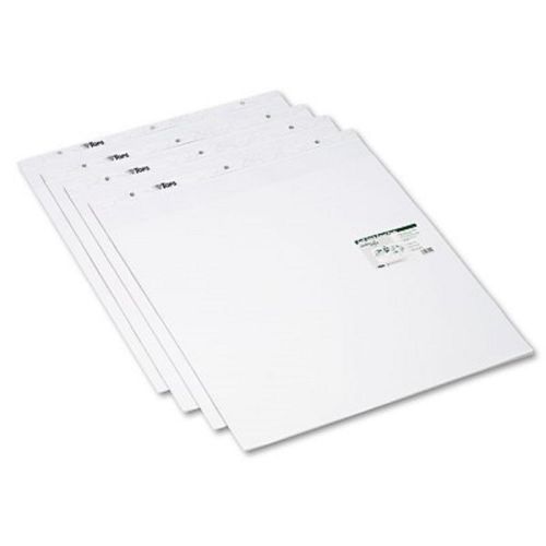 TOPS NotesPlus Unruled Easel Pads, 25&#034; x 30&#034;, 30 Sheets per Pad, 4 Pads per Pac