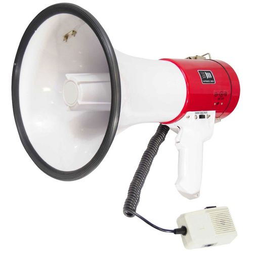Brand new - pyle professional piezo dynamic 50 watts megaphone with usb function for sale