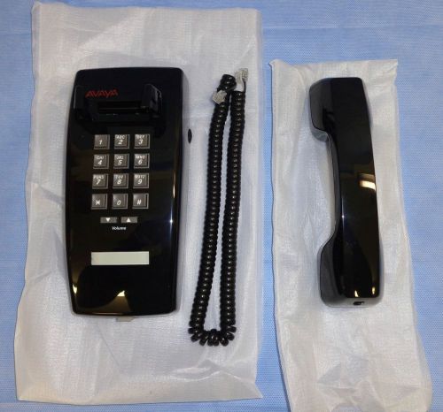New Avaya 2554 MMGM Analog Basic Wall Telephone (Black) - 108209032
