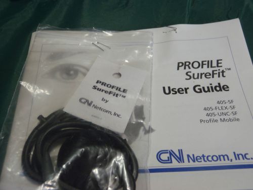 GN netcom profile surefit headset replacement earpieces original lot of 6