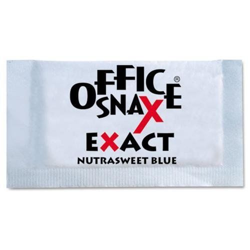 Office Snax Exact Nutrasweet Blue Sweetener Packs - 0.04 Oz - Artificial (00060)