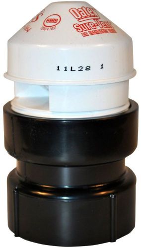 Re vent air admittance valve with 1 1/2 x abs adapter 39018 for sale