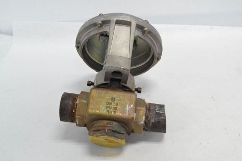 Honeywell v5011n2097 mp953c-1083-2 actuator brass 2 in npt globe valve b268428 for sale