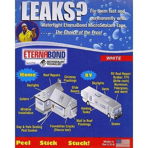 EternaBond Micro Sealant Tape Roof RV Flashing Gutter Vent Water Leak Repair