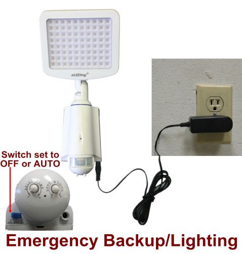 eLEDing Motion Activated 80 LED Smart Indoor or Outdoor Security Emergency Light