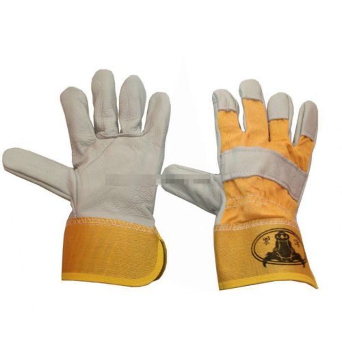 1 Pair Unisex Practical Protective Work Arc-welder Glove Gloves LYRC0014