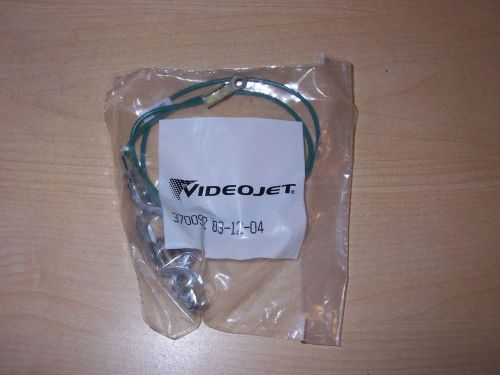 NEW VIDEOJET 370092 GROUNDING CABLE WITH CLAMP