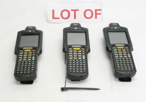 Lot 3 Motorola Symbol MC3000-RU0PPCG000R Barcode Scanner Windows CE+Laser Canopy