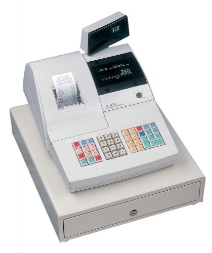 Samsung sam4s er350-ii cash register 300 plu&#039;s, alpha-numeric printer, raise new for sale