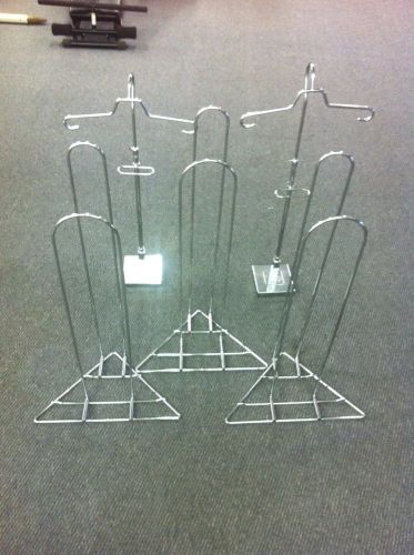Set Of 3 Clothes Hanger Racks And 2 Kids Clothes Display Racks