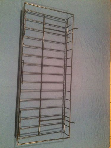 Wire Basket Fits Slatwall Grid Or Peg Board