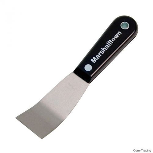 MARSHALLTOWN 1-1/4&#034; 20 Degree Bent Glazier Knife Polyethylene Handle Putty Glaze