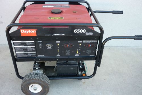 Dayton honda generator gen-7500-0ghe for sale