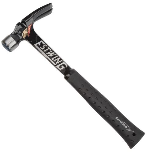 Estwing eb-19sm ultra series black nylon grip 19 oz milled face nail hammer for sale