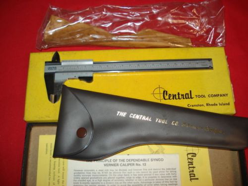 Central Tools Inc Vernier Caliper 0-6&#034; LNIB