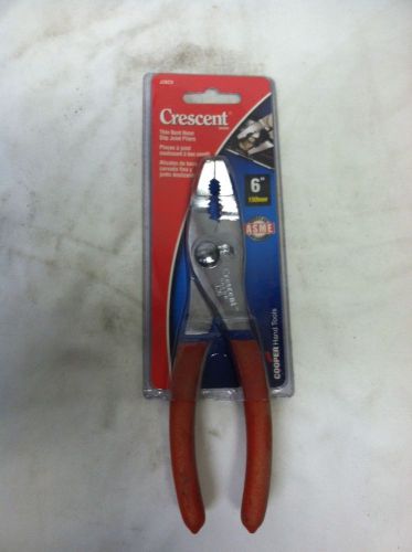 CRESCENT thin bent nose J26 coated handles 6&#034; wire cutter NOS new TOOL PLIERS
