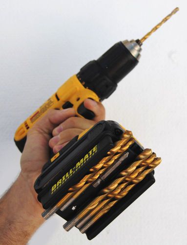 Drill-Mate 100,  Magnetic cordless drill accessory holds drill bits &amp; screws