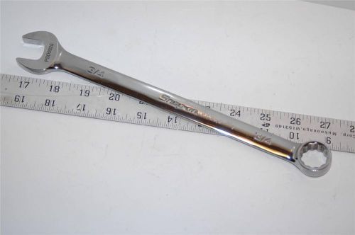 Snap On 3/4&#039;&#039;  Combination Wrench OEX24B Chrome Aviation Tool Automotive