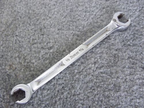 Wrench, Flare Nut, Double End, Snap-on #RXH1618S, 1/2-9/16in., 6-Point