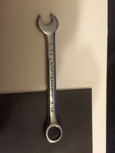 Craftsman 9/32 &amp; 5/16 Combo Wrench
