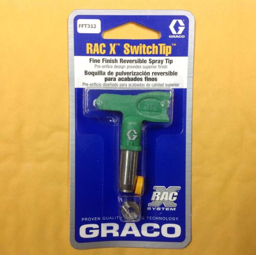Graco FFT312 Rac X Fine Finish Sprayer Spray Tip 312 size