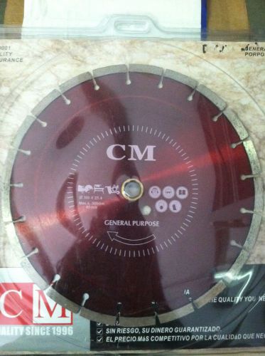 12&#034;Diamondblades  General purpose for cutting of most cured concrete,