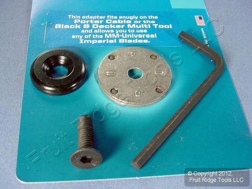 Imperial blades adpc arbor adaptor kit for porter cable oscillating multi-tool for sale