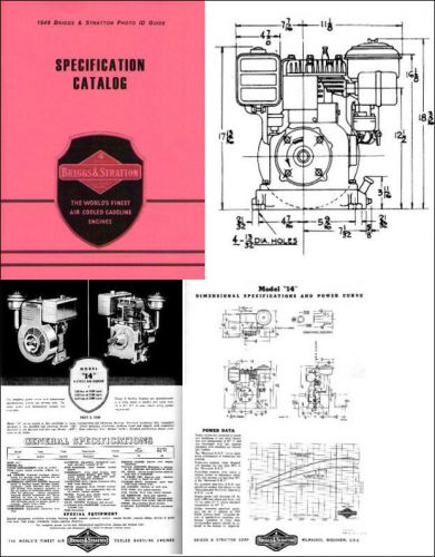 1949 BRiGGS &amp; STRaTToN Specification Catalog - reprint