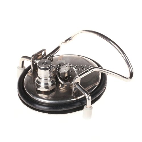 High quality Stainless steel Carbonation lid Home Brew KEG LID