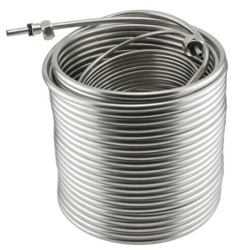Stainless steel coil for jockey box - 120&#039; length - picnic draft beer dispensing for sale