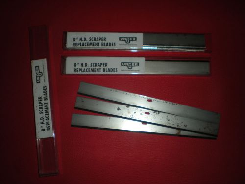 Unger 8&#034; H.D. Scraper Replacement Blades