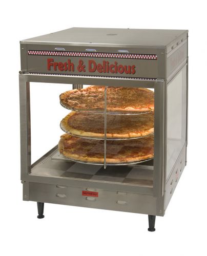 Humidified pizza pretzel warmer display merchandiser pw18 benchmark #51018 for sale