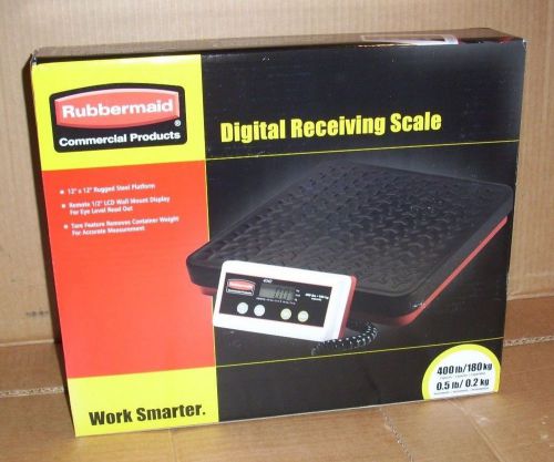 Rubbermaid 4040 88 digital receiving / utility scale 400# capacity 404088 for sale