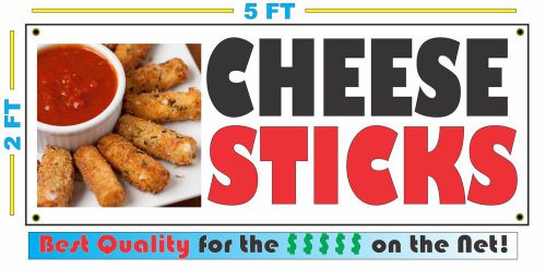 Full Color CHEESE STICKS BANNER Sign NEW XL Larger Size Best Quality for the $