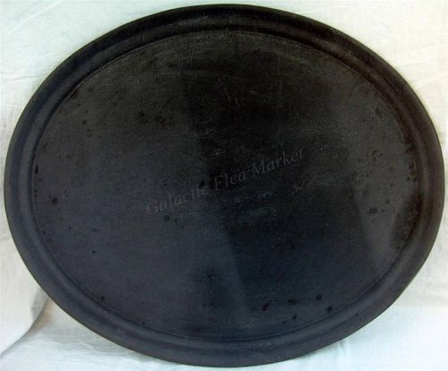 Winco 22&#034;X27&#034; Easy Hold Oval Serving Tray