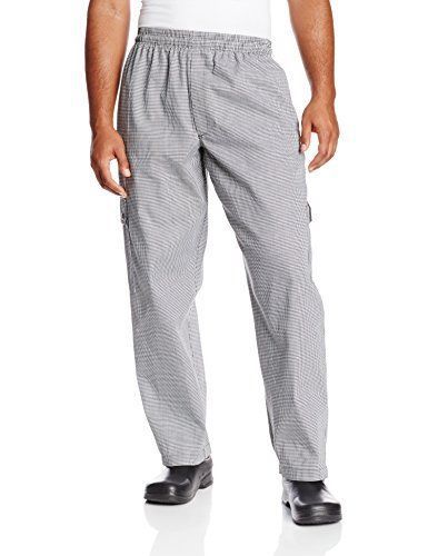 NEW Chef Revival Houndstooth Chef Cargo Pants 100 Cotton