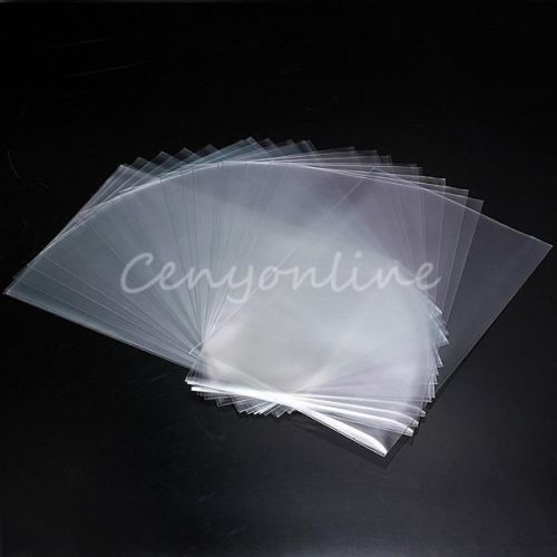 100pcs Clear Poly Envelopes Bags Postcard Photo Sleeves Holders Wallets 6&#034;X4&#034;