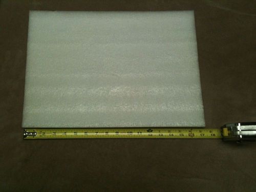 17&#034; X 12&#034; X 3/4&#034; White Polyethylene Foam Sheets Packaging Crafts