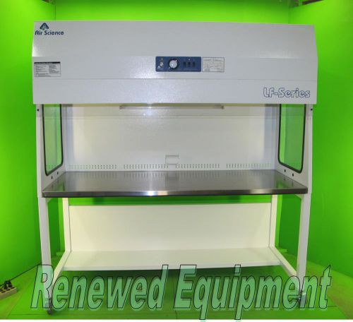 Air science lf-series vlf-72 laminar flow pcr cabinet 6&#039; bench workstation for sale