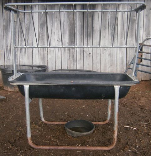 Heavy duty 5&#039;l horse feed bunk &amp; hay rack 60&#034;l x 40&#034;w x 71&#034;!! for sale